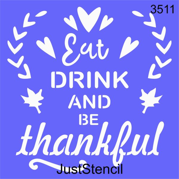Eat Drink Be Thankful