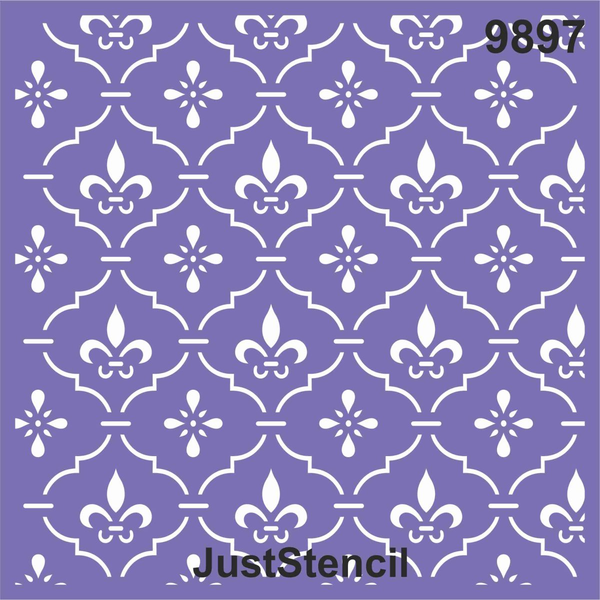 Geometric Pattern – Just Stencil